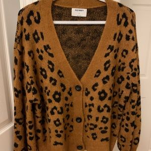 Leopard super soft cardigan